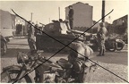 [Pz2][#002]{002}{a} Pz.Kpfw II Ausf.b, Pz.Rgt.1, #345, Piotrków Trybunalski (Foto Polizei Einsatz Polen Petrigau Panzer Krad)